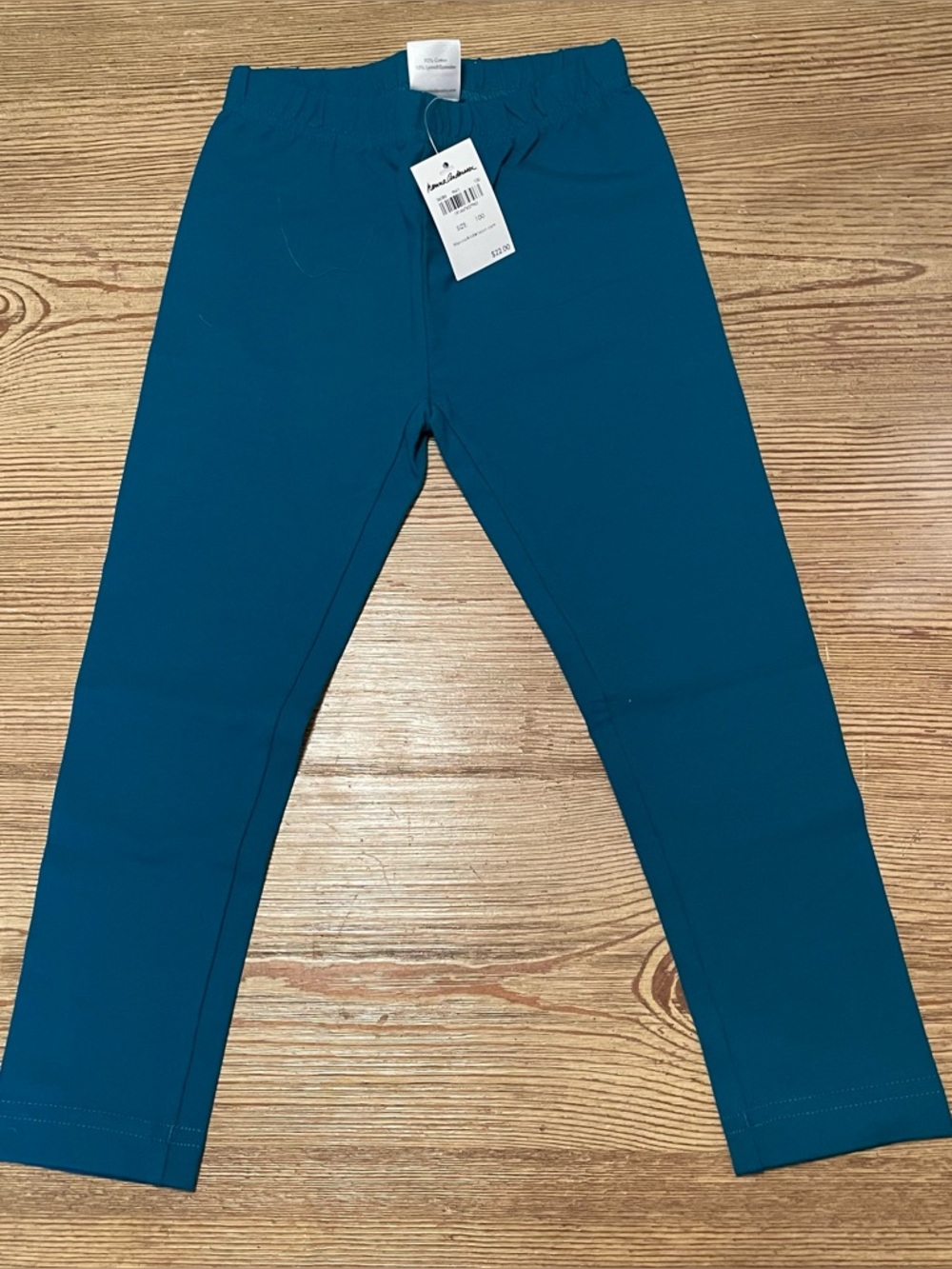 NWT Hanna Andersson Teal Leggings